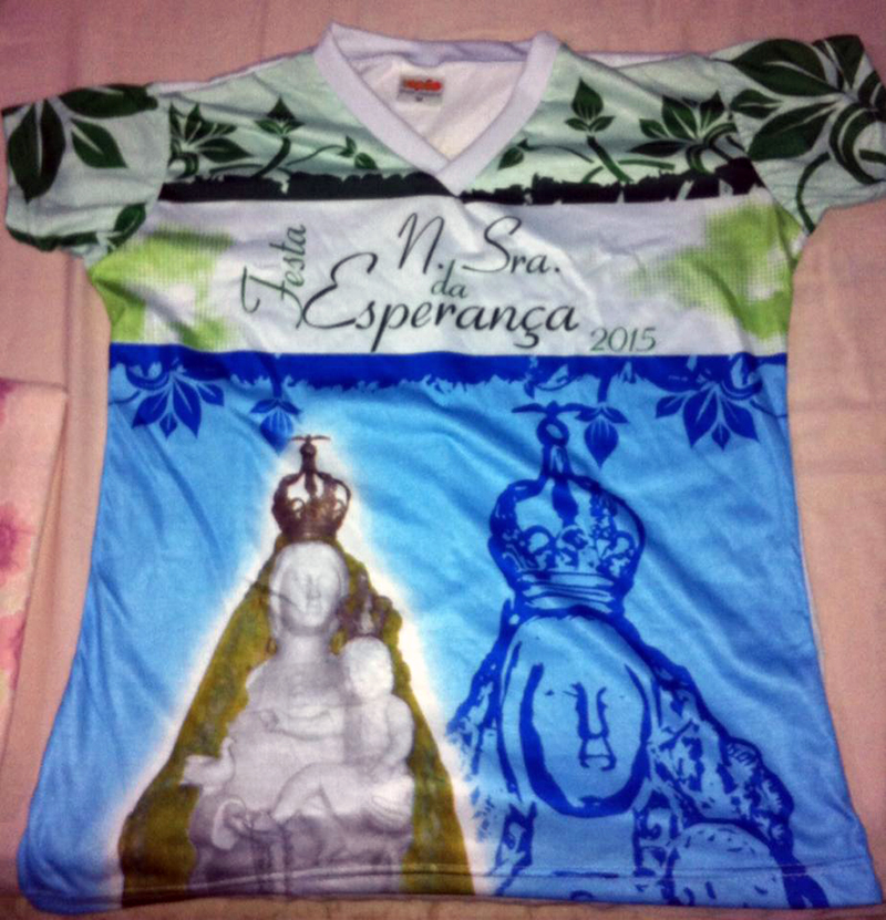 Camiseta da 30ª Festa de Nossa Senhora da Esperança